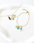 Soul Charm Necklace and Bracelet Combo